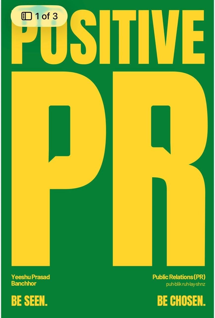 Positive PR book cover